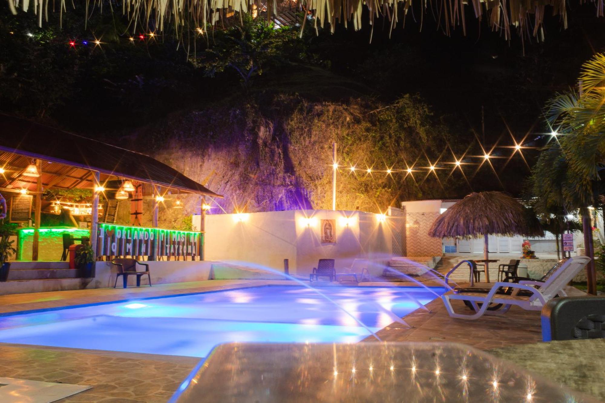 Cabañas Orlando y Más Na' Tayrona El Zaino Exterior foto