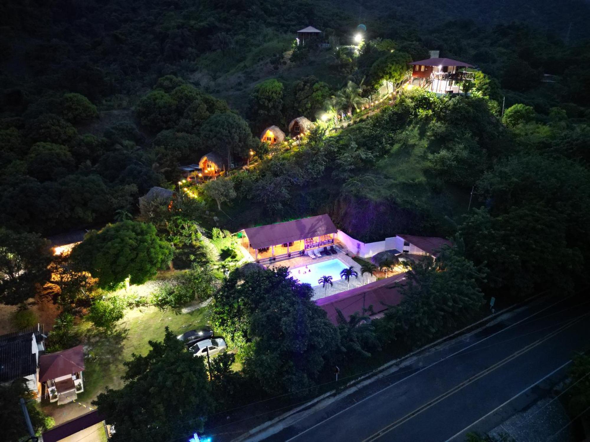 Cabañas Orlando y Más Na' Tayrona El Zaino Exterior foto